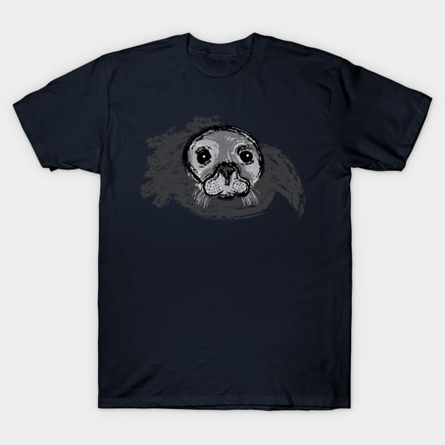 Artwork of a Surfacing Seal T-Shirt by JDHegemann